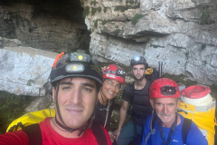 Cueva de Chorros , pasamanos y sensores 29-08-2023